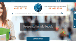Desktop Screenshot of lille-osteopathie.fr